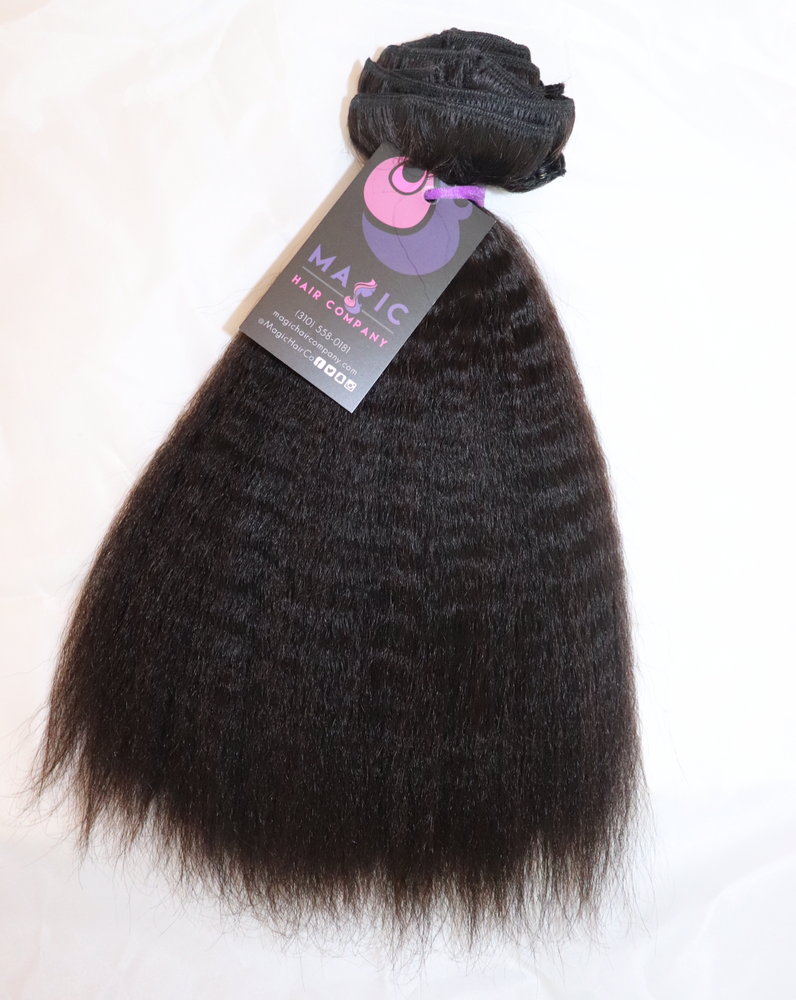 Kinky Straight Clip-Ins