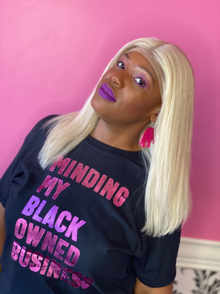 14 straight blonde 613 front lace human hair blonde glueless wig