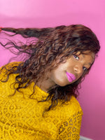 14", Body Wave, Front Lace, Custom Color wig