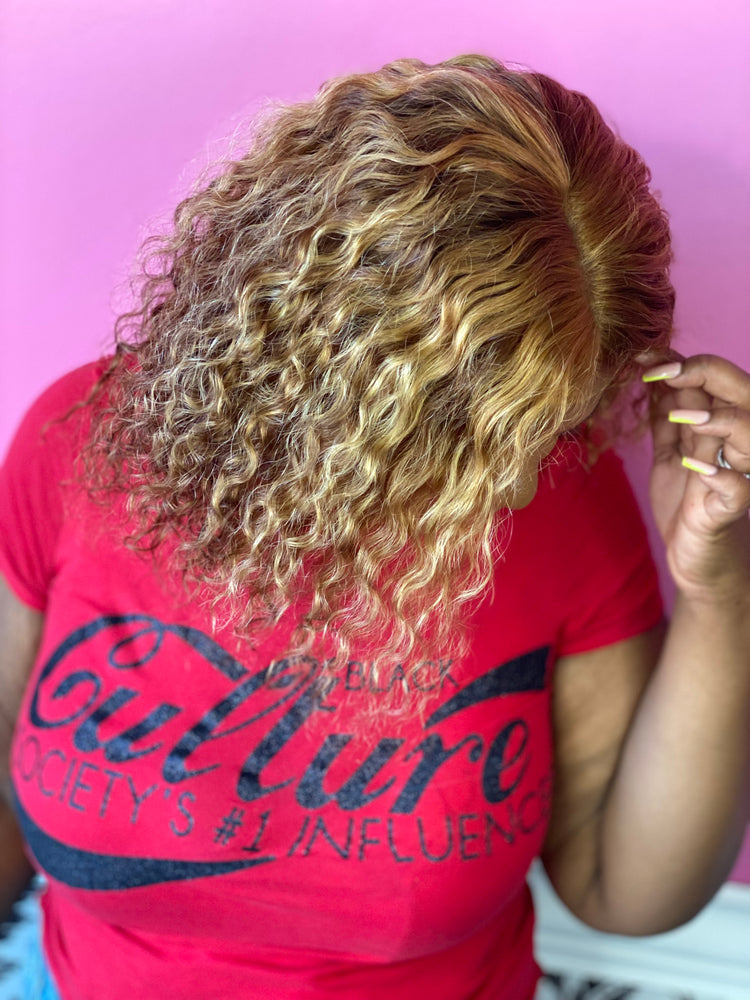 Deep Body wave, 12", front lace, Custom