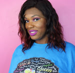 body wave, 12", front lace, red ombre wig