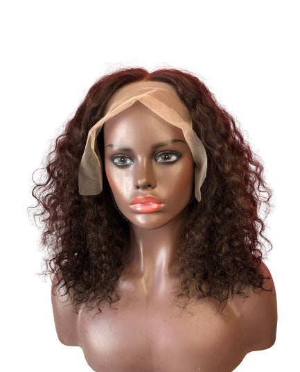12" Deep body wave, front lace