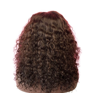 12" Deep body wave, front lace