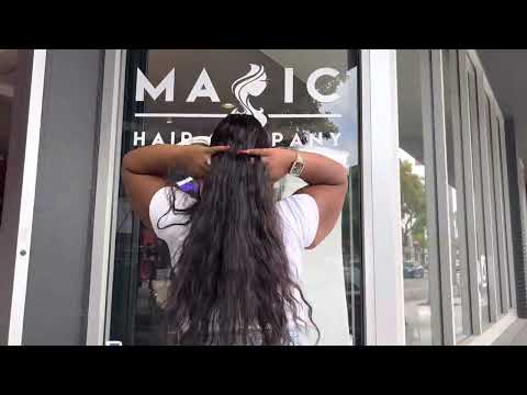 
                
                    Load and play video in Gallery viewer, body wave, 26&amp;quot;, Front lace, natural
                
            