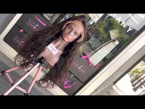 
                
                    Load and play video in Gallery viewer, body wave, 26&amp;quot;, Front lace, natural
                
            