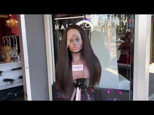 
                
                    Load and play video in Gallery viewer, 18&amp;quot;, kinky straight, front lace
                
            