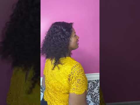 
                
                    Load and play video in Gallery viewer, 14&amp;quot;, Front Lace, Curly Wig
                
            