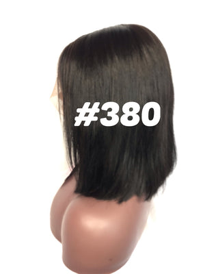 10" Silky Straight, Front Lace