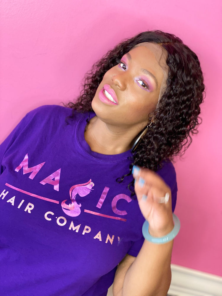 12" Deep body wave, front lace