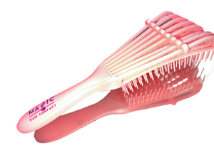 curl defining styling brush human hair extension plastic stretch brush curly wavy kinky hair