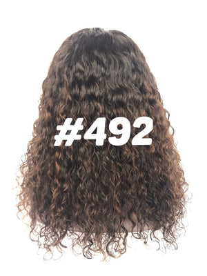 14", Curly, Custom Brown