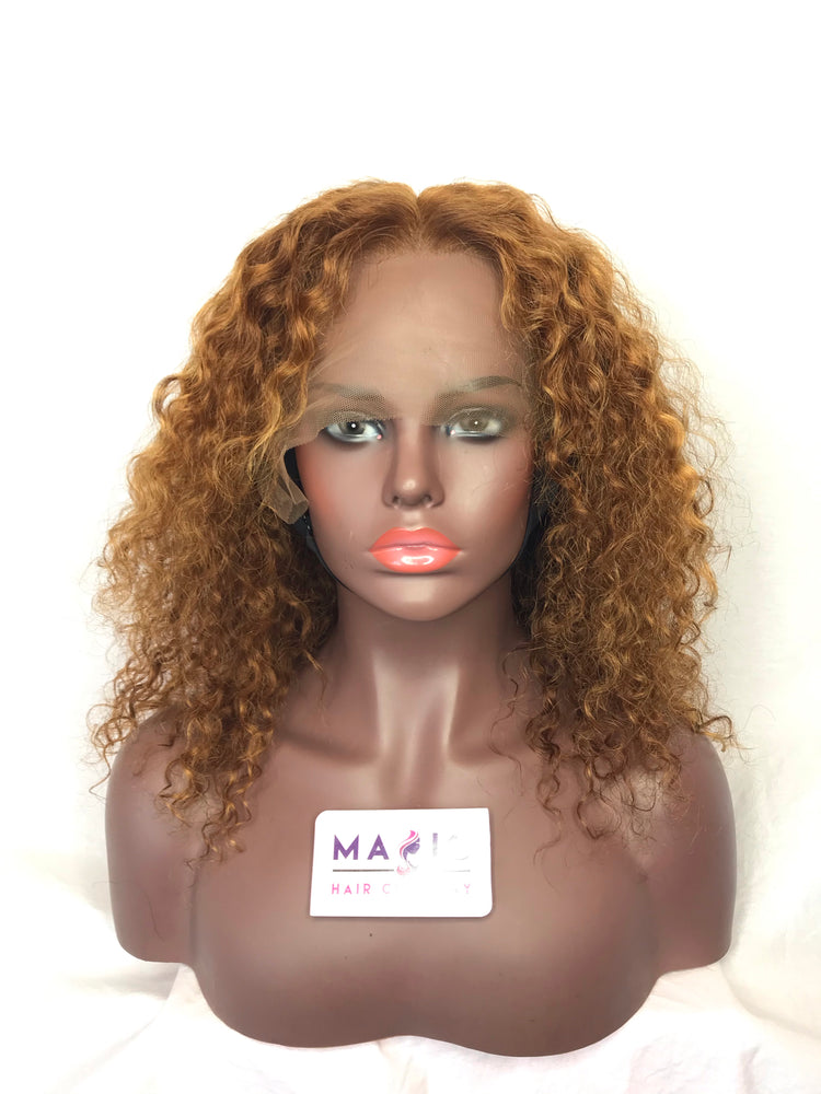 12"Curly , Golden Blonde wig