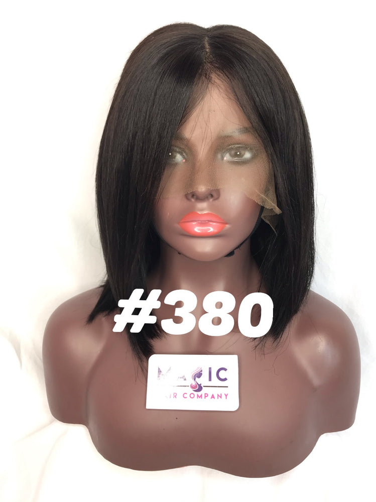 10" Silky Straight, Front Lace