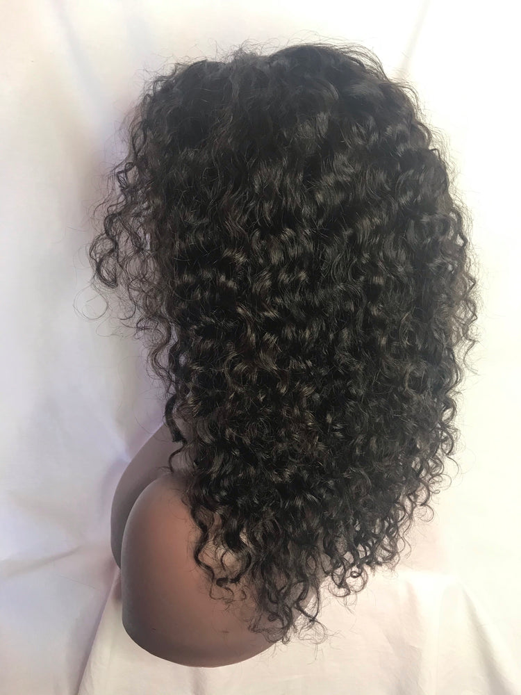 12" Deep body wave, front lace