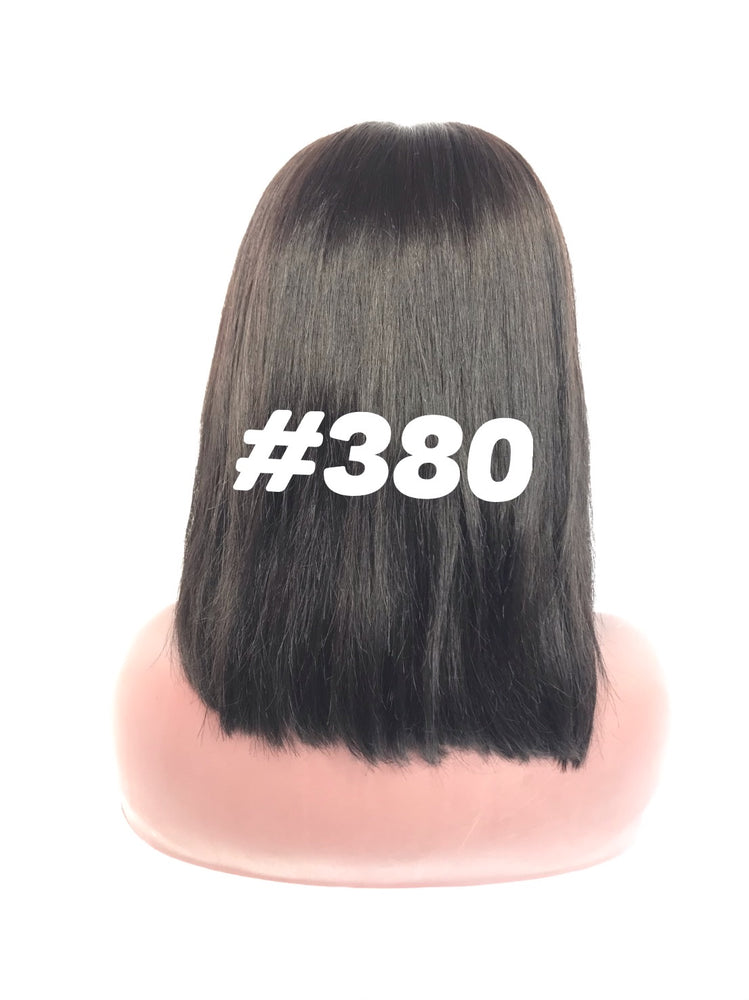 10" Silky Straight, Front Lace