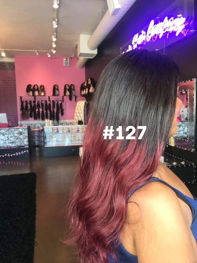 20", silky straight, front lace
