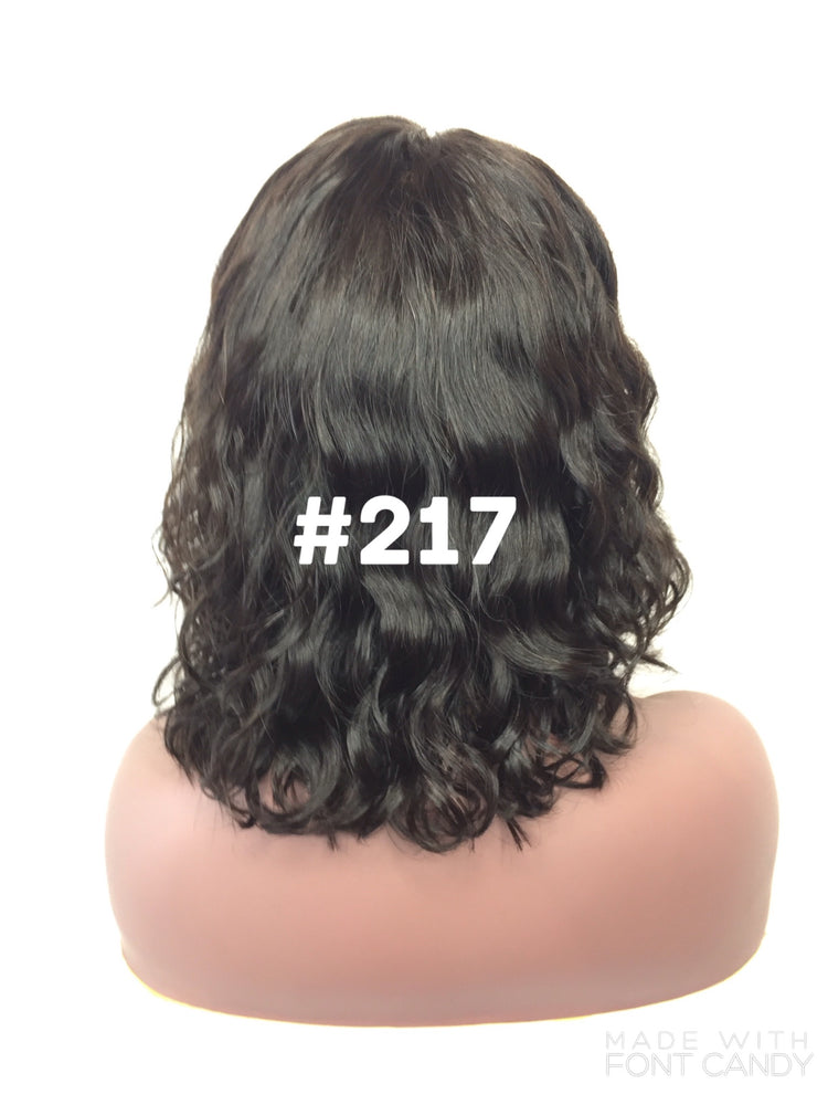 12", Body Wave, front Lace, wig