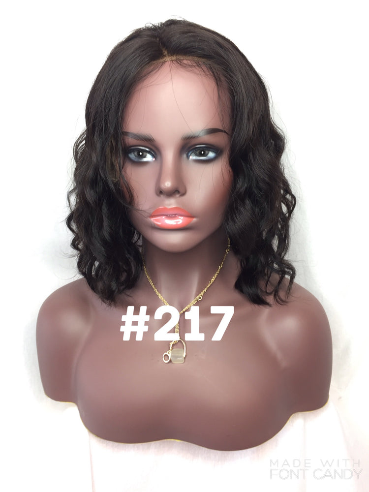 12", Body Wave, front Lace, wig