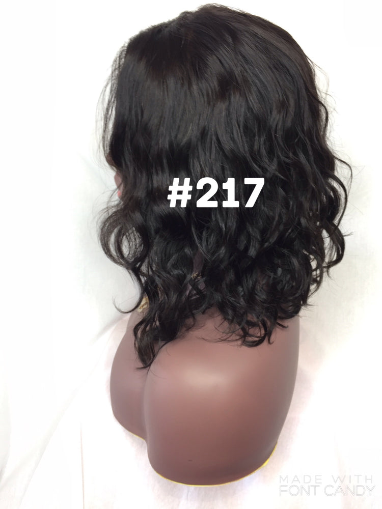 12", Body Wave, front Lace, wig
