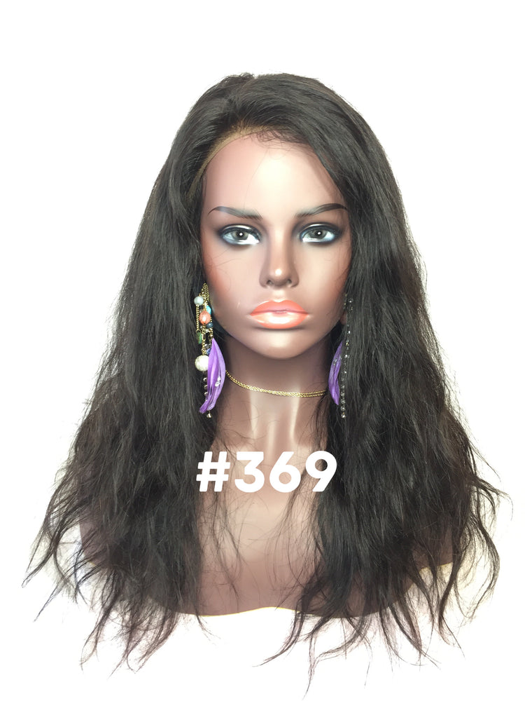 16", Body Wave, Front Lace wig