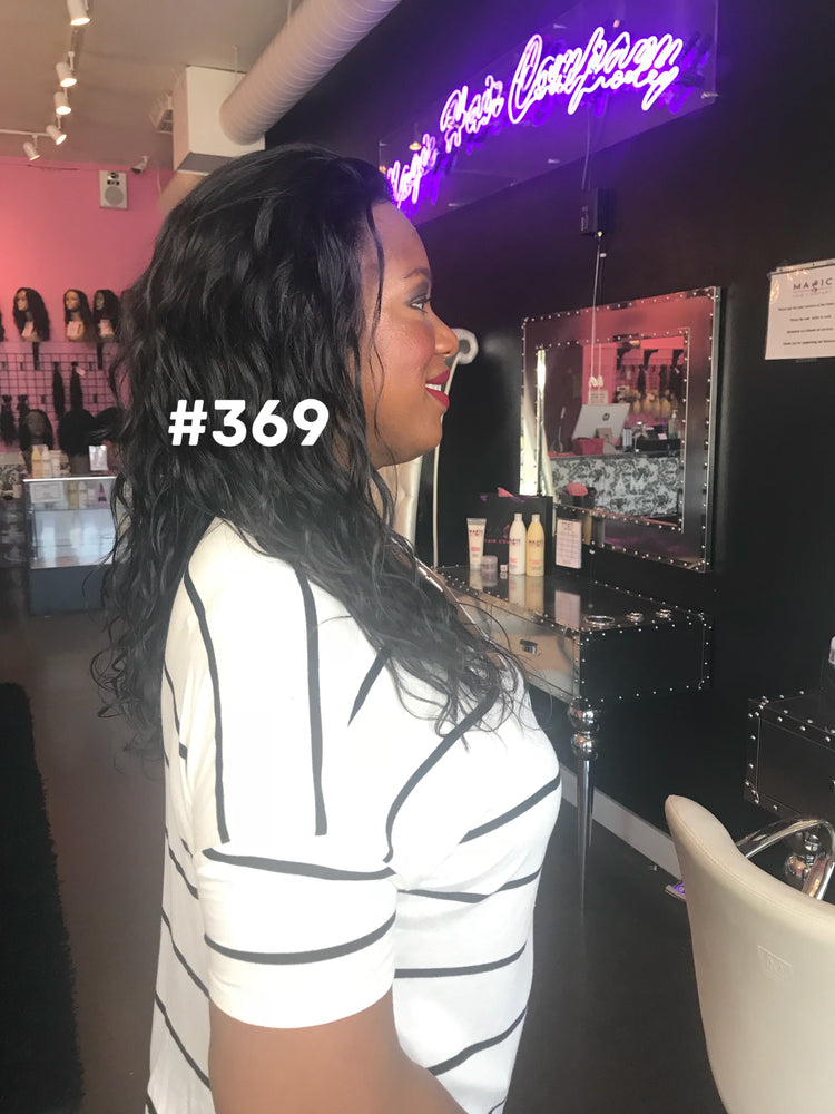 16", Body Wave, Front Lace wig