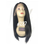 16", kinky straight, front lace