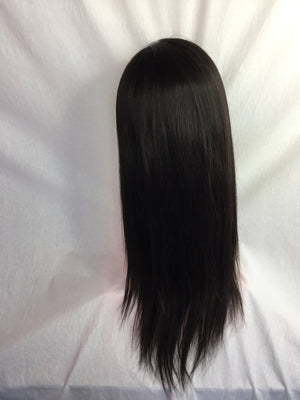 20", Silky Straight, Front Lace Wig