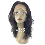 10", wavy, front lace