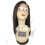 14", Front Lace, Silky Straight