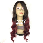 20", silky straight, front lace