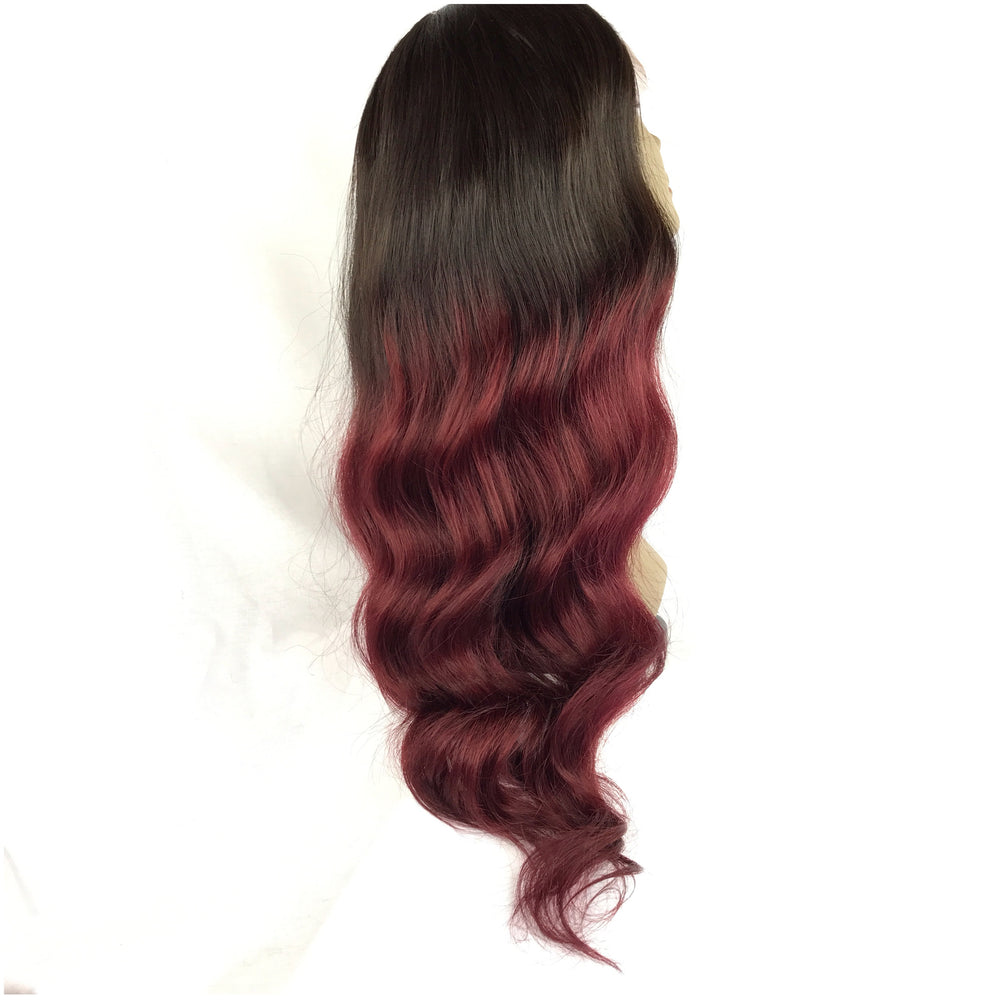 20", silky straight, front lace
