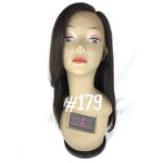 14"  Front lace ,Silky straight, Side Part,side layers