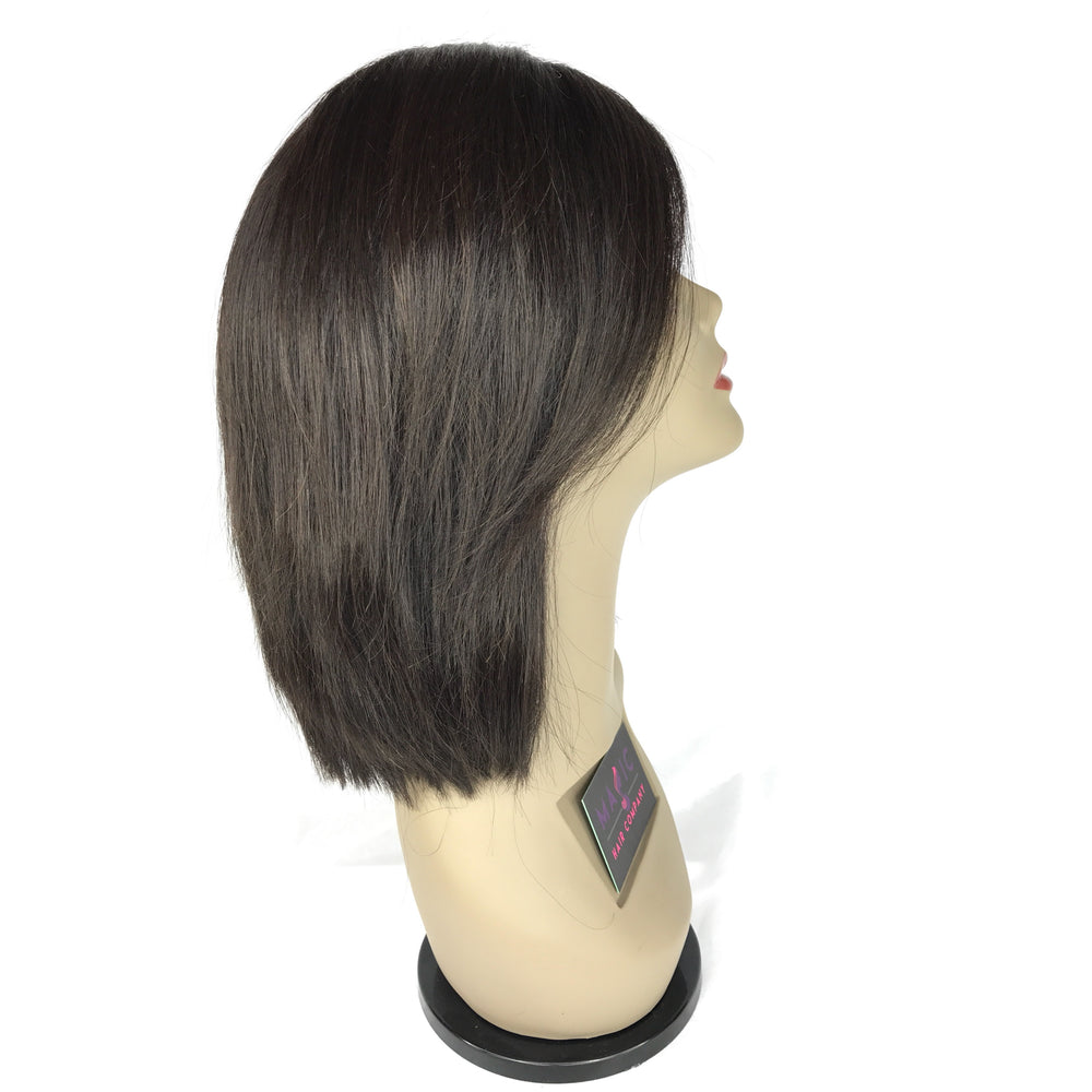 10" Silky Straight, Front Lace