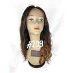 16" Body Wave, Ombre, Front Lace wig