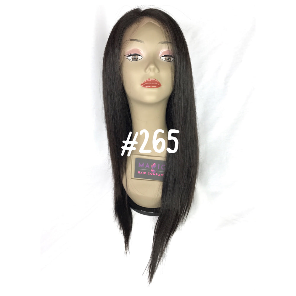 18", front lace, Silky Straight, 360 Frontal