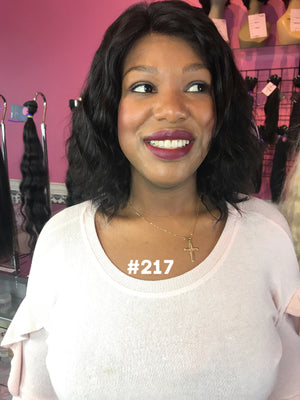 12", Body Wave, front Lace, wig