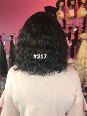 12", Body Wave, front Lace, wig