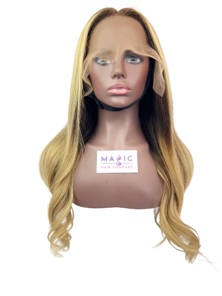 18", front lace, Blonde Ombre