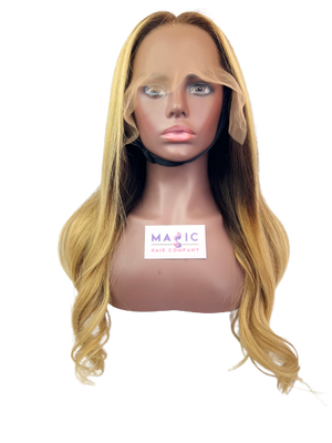 18", front lace, Blonde Ombre